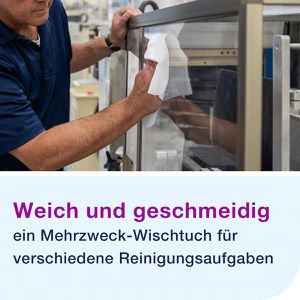 Produktbild für Einwegtücher Tork exelCLEAN Light, 500479, W4, weiß