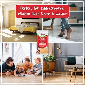 Produktbild für Reinigungstücher Poliboy 62015, Clever Care, feucht