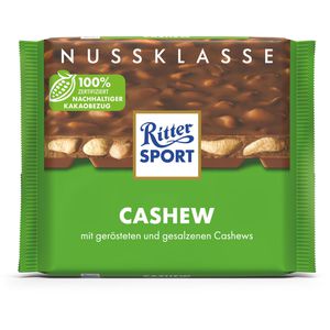 Tafelschokolade Ritter-Sport Cashew
