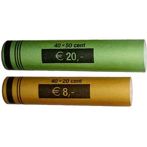Produktbild für Münzhülsen effektivo 10109, für Rollgeld