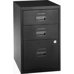 Standcontainer Bisley-Home PFA3, schwarz