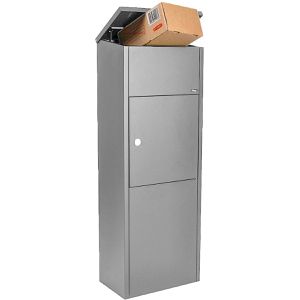 Produktbild für Paketbriefkasten Allux 600 Parcel ZS, grau