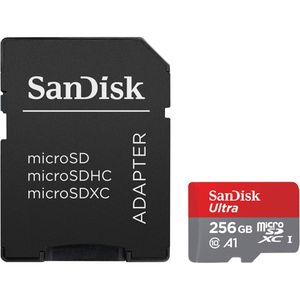 Produktbild für Micro-SD-Karte SanDisk Ultra, 256GB