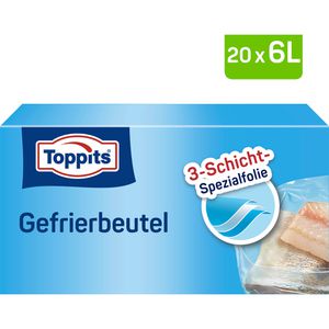 Produktbild für Gefrierbeutel Toppits 6 Liter