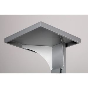Produktbild für Aschenbecher VAR B42, 12245, antik-silber, Outdoor, mit Dach