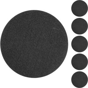 Produktbild für Schleifvlies MENZER Superpad 242061000, schwarz, Körnung grob