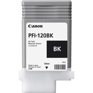 Produktbild für Tinte Canon PFI-120BK schwarz