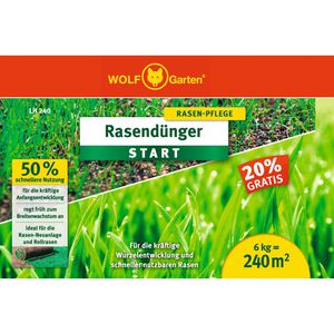 Produktbild für Dünger Wolf-Garten LH 240 Rasendünger Start