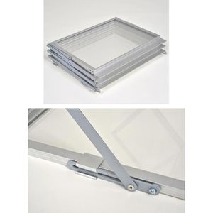 Produktbild für Prospekthalter Update-Displays silber