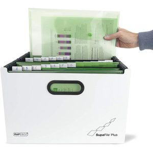 Produktbild für Fächermappe RAPESCO SupaFile Plus 1622, A4+, Übergröße