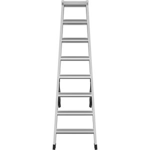 Produktbild für Stehleiter Hailo Master D100, 10000115, beidseitig begehbar