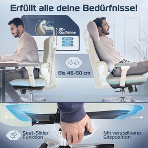 Produktbild für Bürostuhl CLOUVOU ProSeat