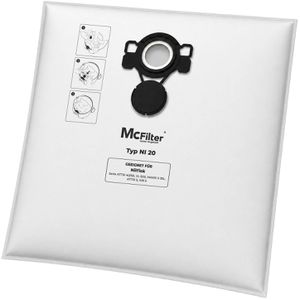 Produktbild für Staubsaugerbeutel McFilter NI 20, 430240152