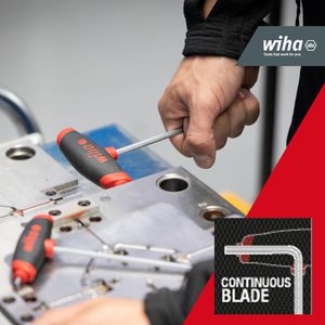 Produktbild für Sechskantschlüssel Wiha ComfortGrip 45620, 334DSK