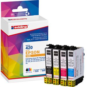 Produktbild für Tinte Edding EDD-420 für Epson 18XL T1816