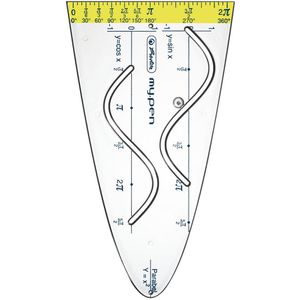 Produktbild für Parabel Herlitz my.pen 11368214 Schablone