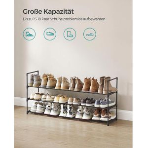 Produktbild für Schuhregal Songmics LSA033B01, aus Metall