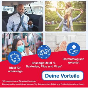 Produktbild für Desinfektionstücher SOS Intense