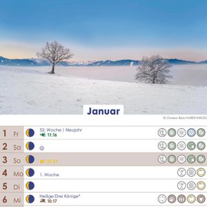 Produktbild für Mondkalender Alpha 117301, Jahr 2027