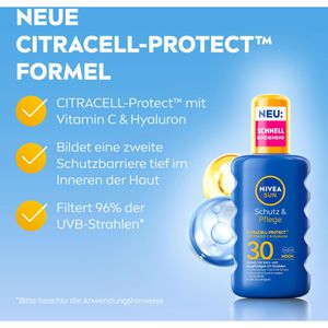 Produktbild für Sonnencreme Nivea Sun Schutz &amp; Pflege