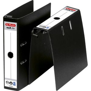 Produktbild für Rückenschilder Herlitz 10833929 maX.file, weiß