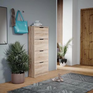Produktbild für Schuhschrank Vicco Luca, sonoma eiche