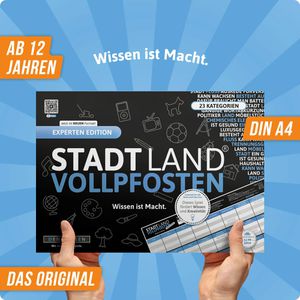 Produktbild für Spielblock Denkriesen Stadt Land Vollpfosten