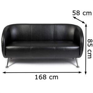 Produktbild für Sofa hJh-OFFICE ST. LUCIA, 713403