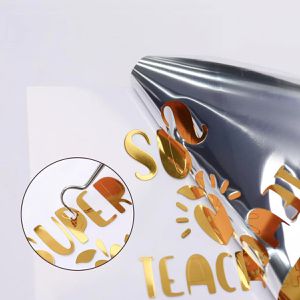 Produktbild für Vinylfolie LOKLiK Permanent, gold