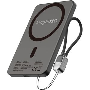 Produktbild für Powerbank XLayer MagFix Pro Ultra Slim, 220998, 5000mAh