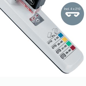 Produktbild für Heftgerät Leitz 5551-00-84, inkl. 4 Heftklammer-Kassetten