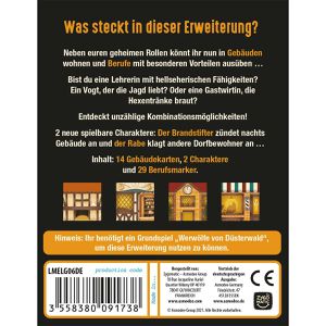 Produktbild für Kartenspiel Zygomatic Werwölfe von Düsterwald