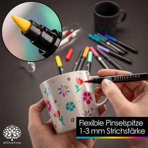 Produktbild für Porzellanstifte OfficeTree 6106