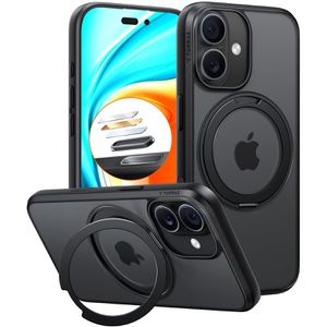 Handyhülle Torras Ostand Pro Series, MagSafe, schwarz