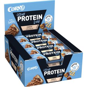 Corny Proteinriegel Proteinbar, Cookie, je 45g, 12 Riegel