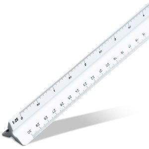 Dreikantmaßstab