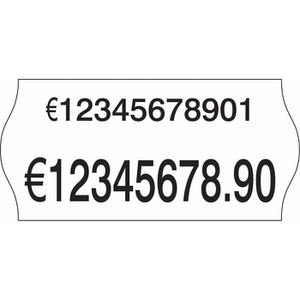 Preisetiketten Böttcher-AG weiß, 32 x 19 mm
