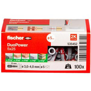 Produktbild für Dübel Fischer 535452, Duopower 2 Komponenten-Dübel