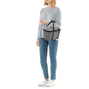 Produktbild für Kühltasche Reisenthel Coolerbag XS twist silver, faltbar