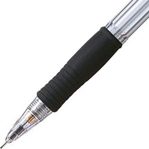 Produktbild für Druckbleistift Pilot Super Grip schwarz-transparent Kunststoff