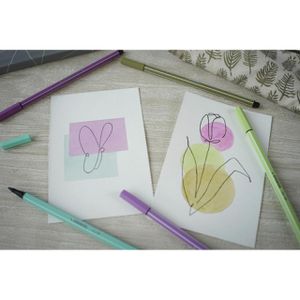 Produktbild für Malset Stabilo Point 88/Pen 68 ARTY Pastel