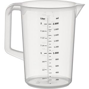 Messbecher APS Pro 30048, aus Kunststoff