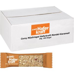 Produktbild für Müsliriegel Corny Haferkraft Mandel-Karamell