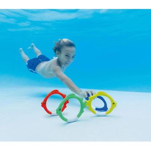 Produktbild für Tauchspielzeug Intex 55507 Tauchringe Fish Rings