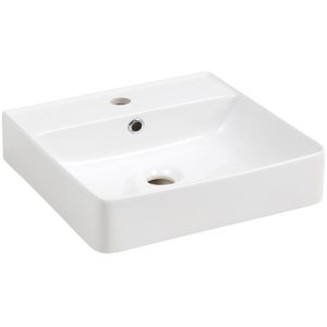 Waschbecken Fackelmann Vaida, aus Keramik, weiß