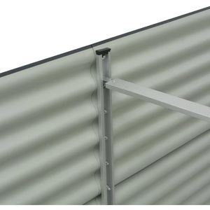Produktbild für Hochbeet vidaXL 45522, aus verzinktem Stahl