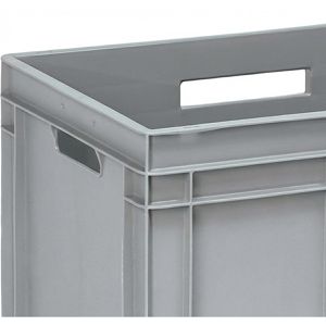 Produktbild für Eurobox Fetra 1337, grau, 89 Liter