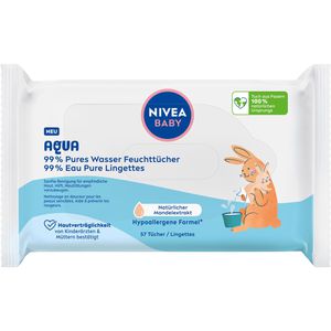 Feuchttücher Nivea Baby Aqua, 57 Tücher