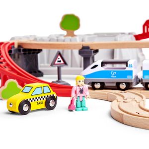 Produktbild für Spielzeugeisenbahn Hape E3771 Stadtbahn Set