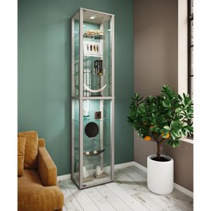 Produktbild für Glasvitrine VCM Kavisa XL, stehend